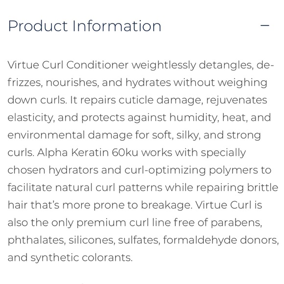 NWT Virtue Curl Shampoo & Conditioner Travel Size - Picture 8 of 8